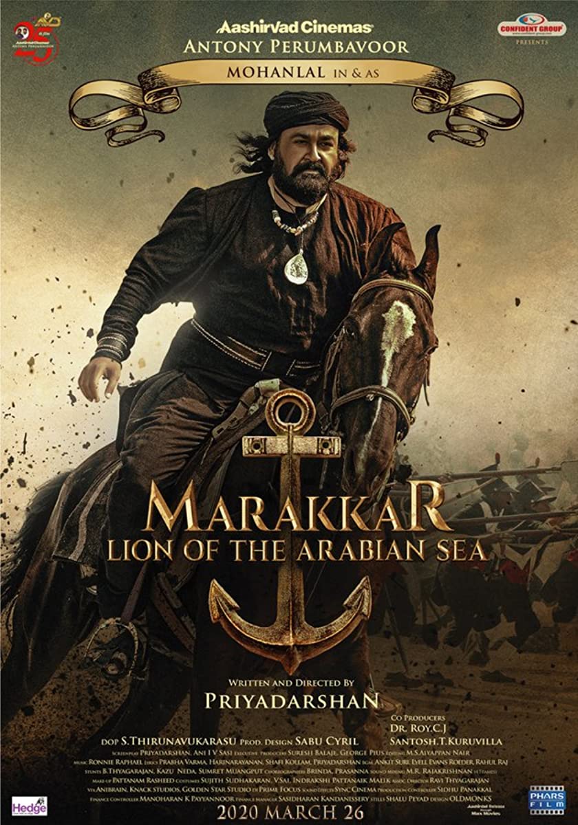 ดูหนังออนไลน์ฟรี Marakkar: Lion of the Arabian Sea (2021)